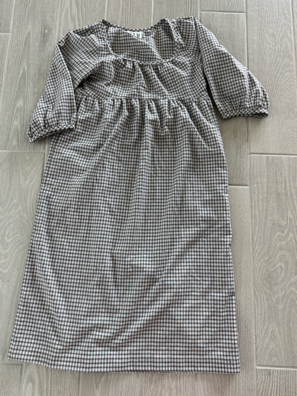 JIMI COLLECTION The Fawn Dress 100% Linen Made in Canada Slow Fashion Size Small